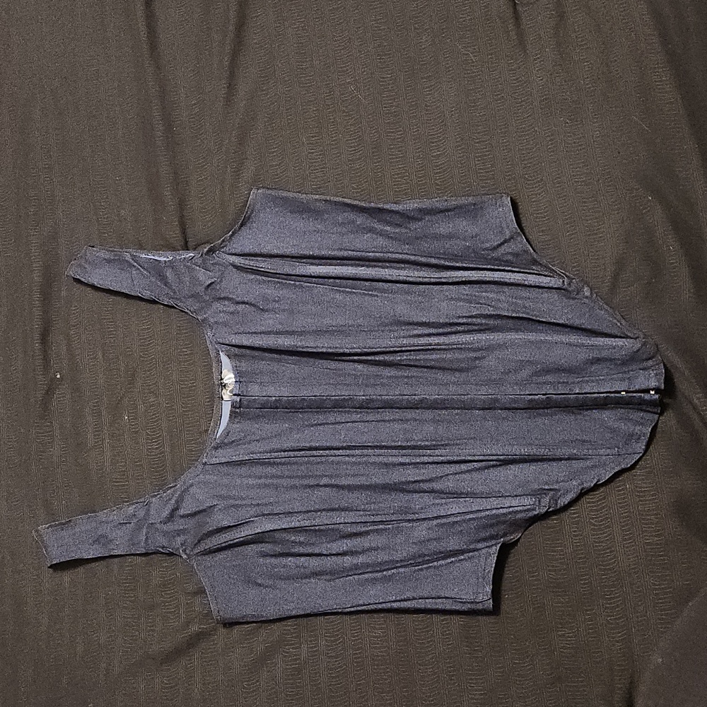 Denim Corset with bone in